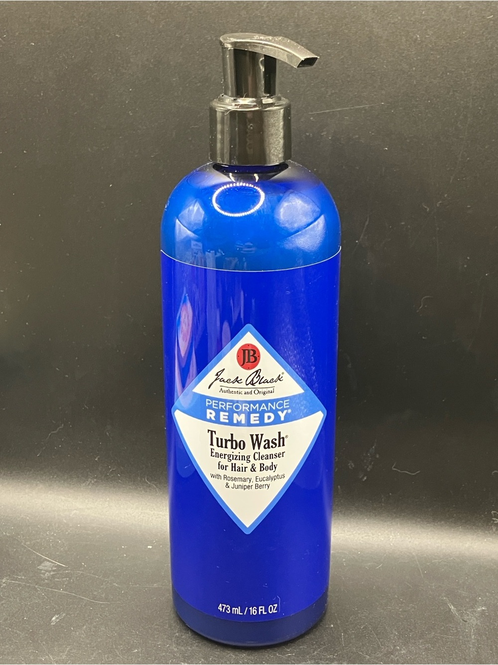 Jack Black Performance Remedy Turbo Wash Energizing Cleanser Hair & Body 16 oz